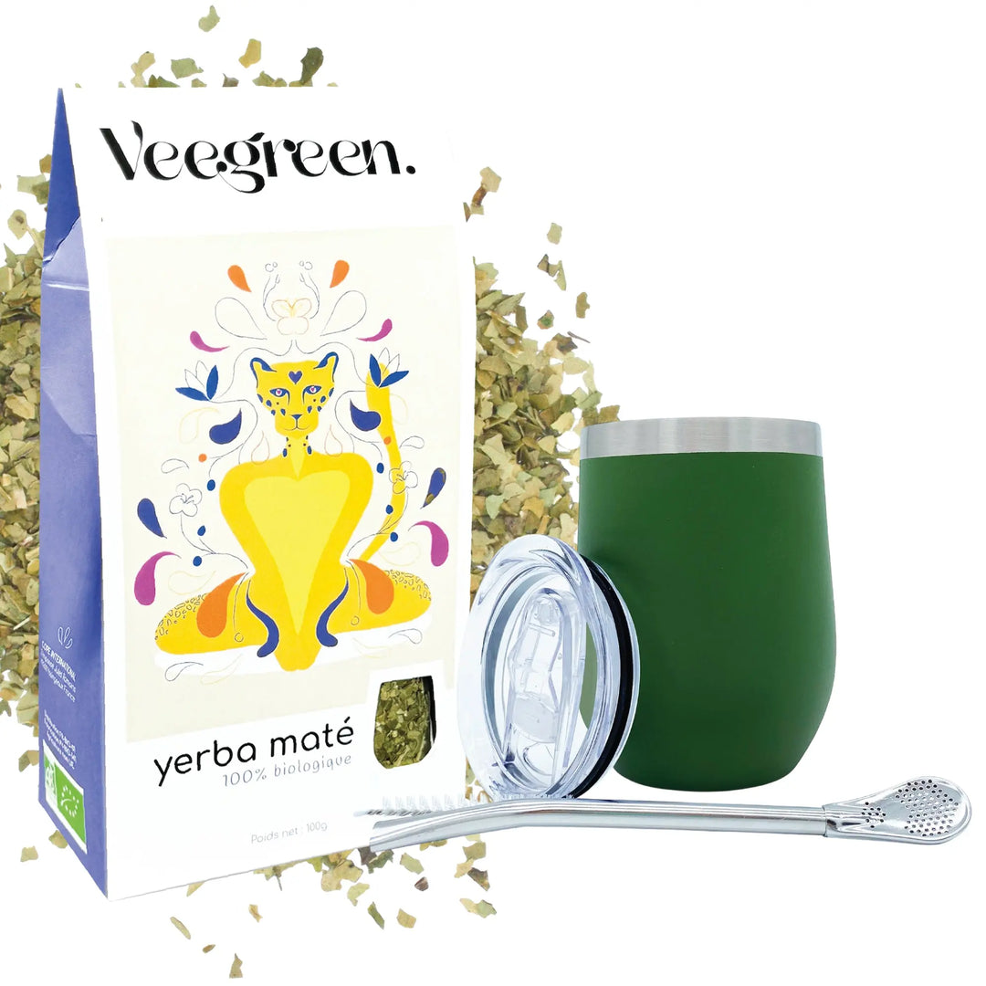 Yerba Maté Bio Kit Coffret Vert