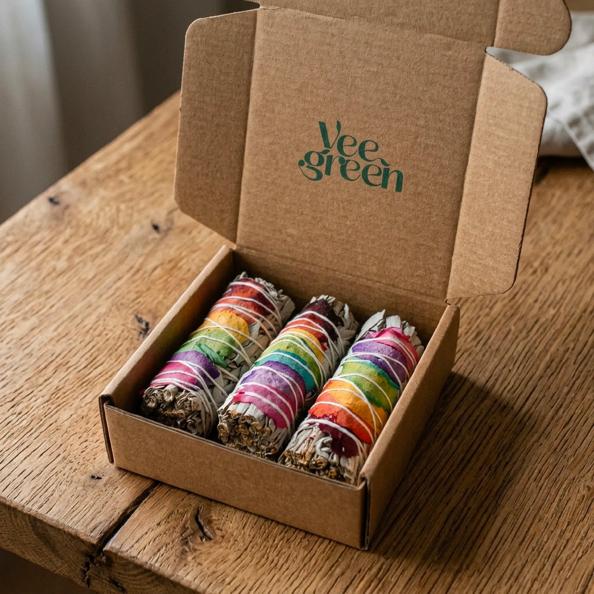 White Sage 7 Chakras Gift Set x3