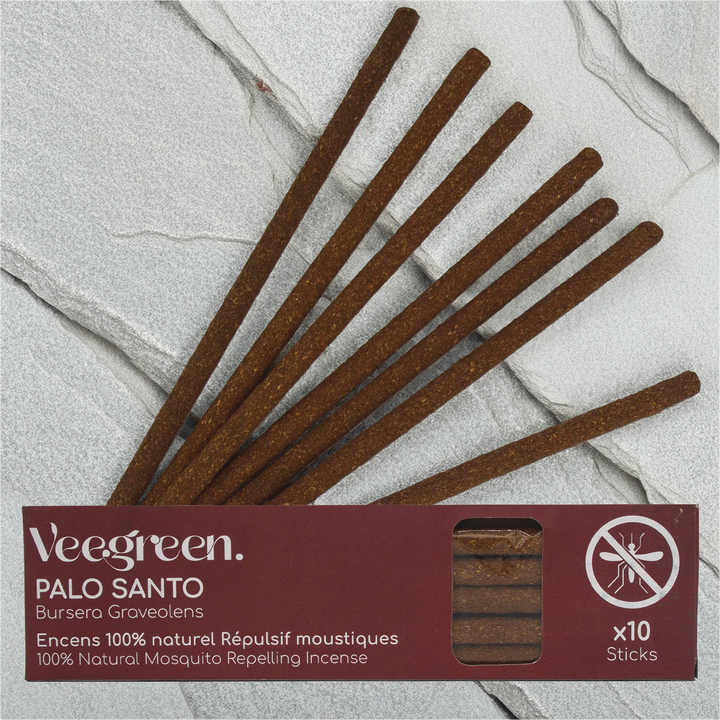 Encens Palo Santo répulsif moustique x10