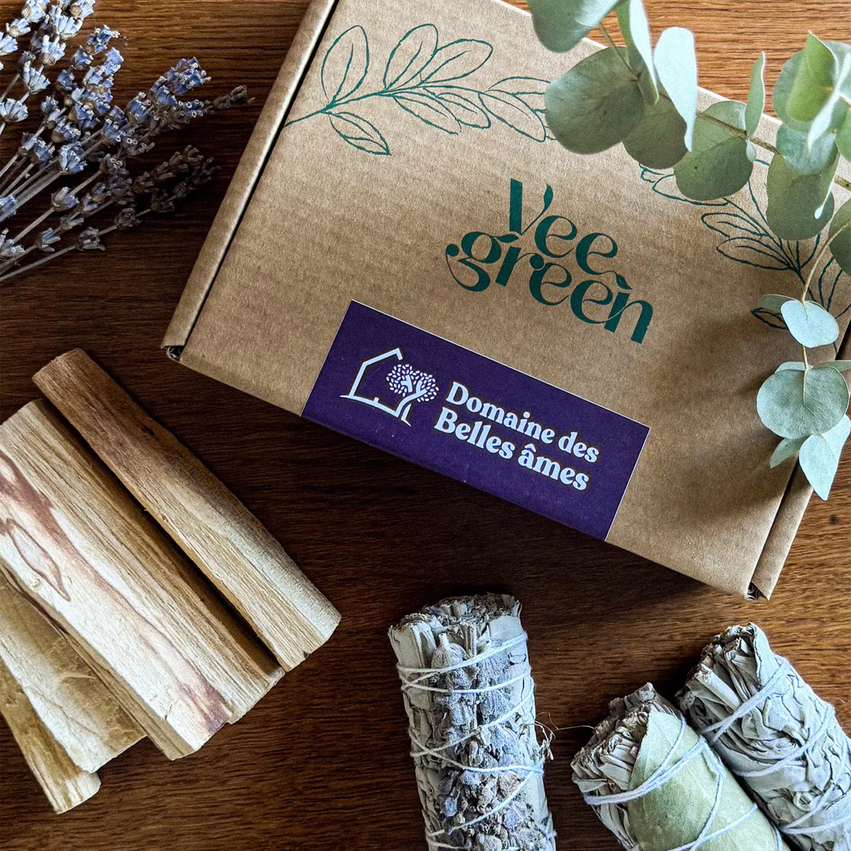 Coffret le domaine des belles âmes x Veegreen