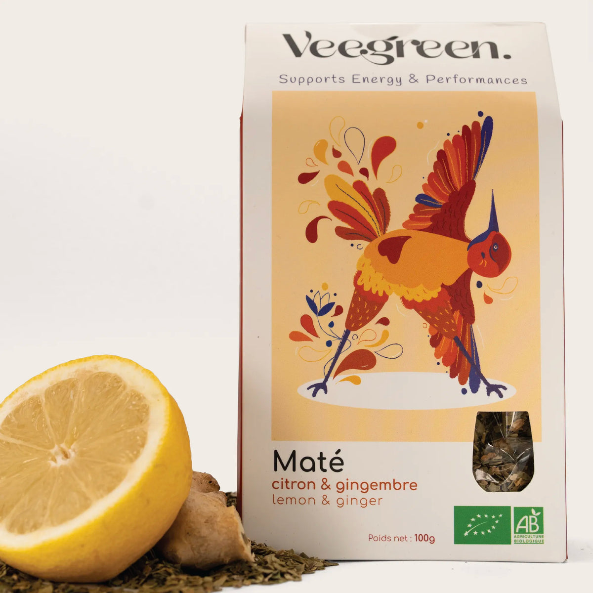 Maté Citron Gingembre Biologique