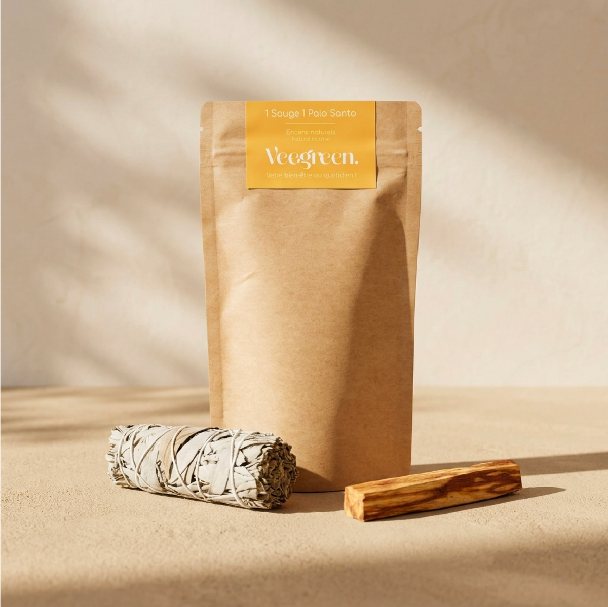 White sage bag and Palo Santo
