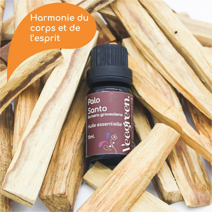 Huile Palo Santo Harmonie Corps et l'esprit