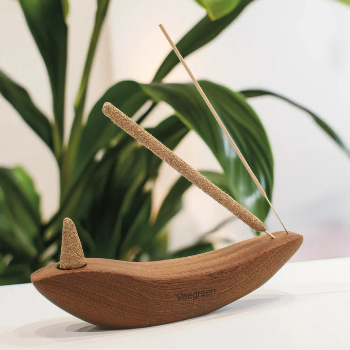 Porte Encens signature en bois Massif